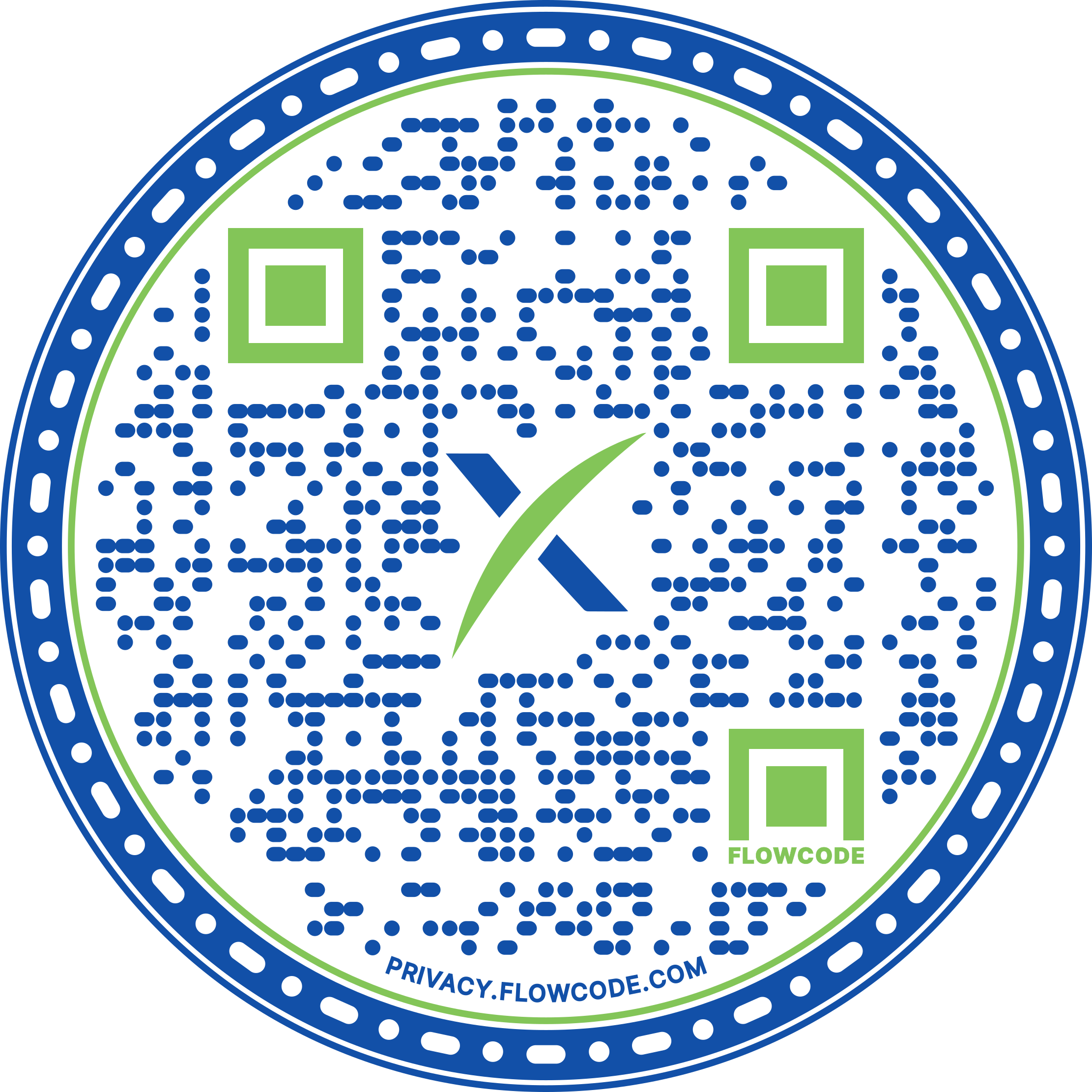 QR code linking to hormone therapy information