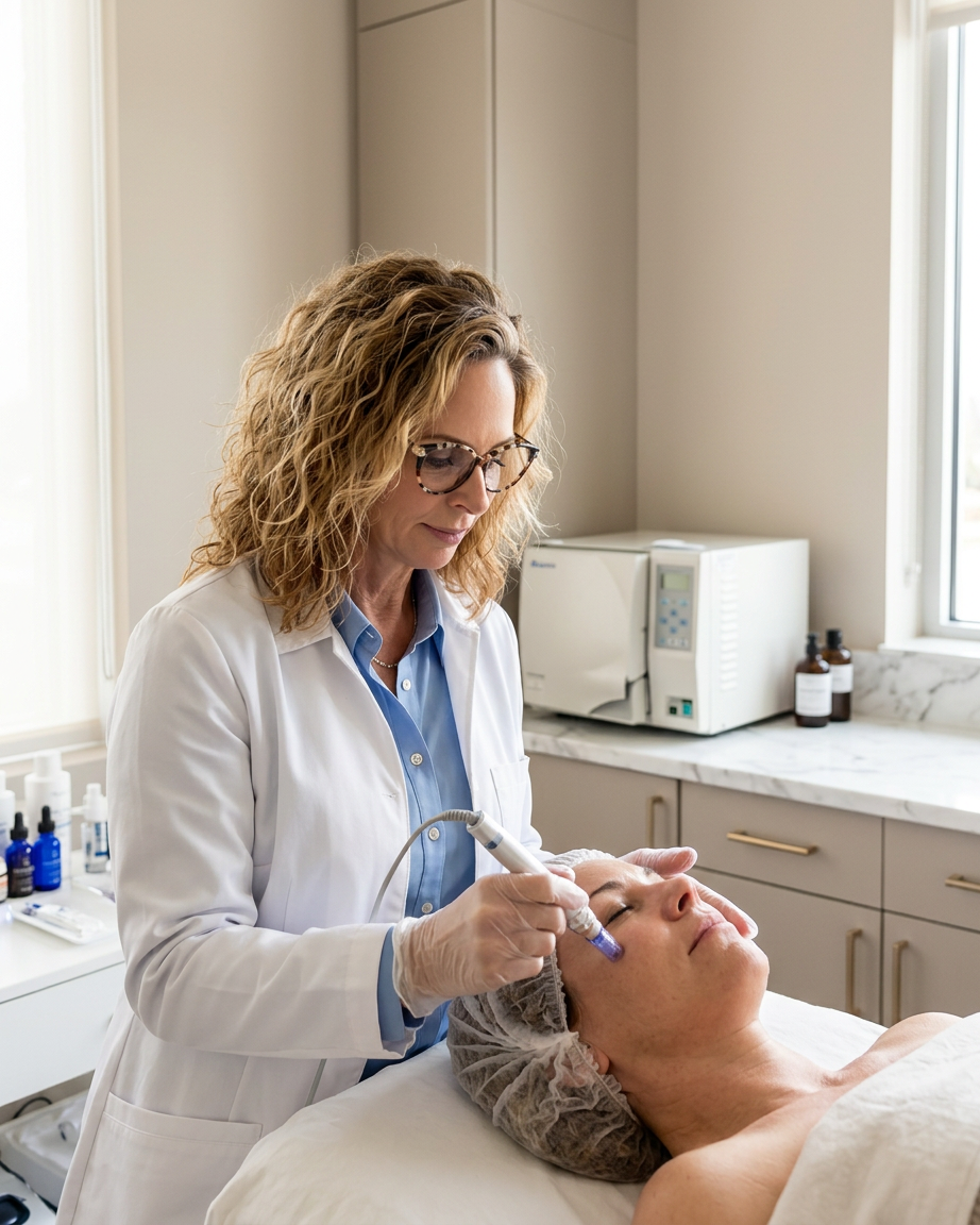 SkinPen microneedling treatment at ME Wellness & MedSpa in Fort Collins